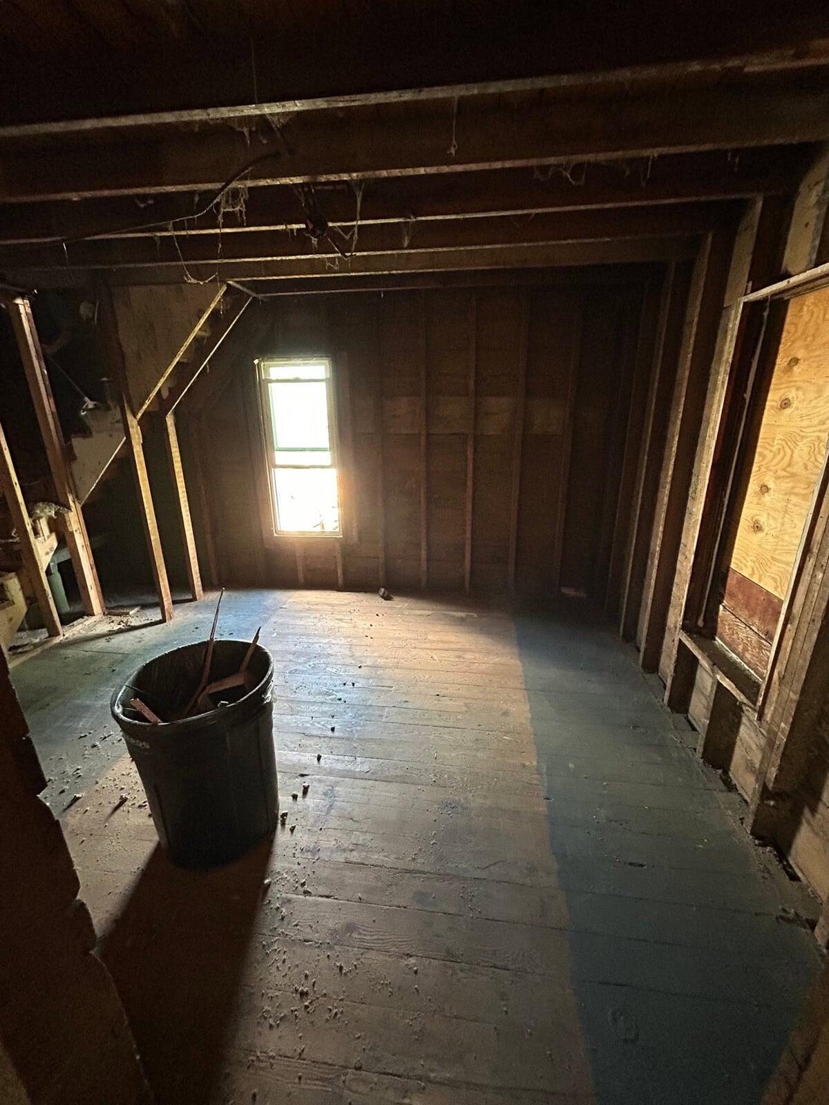 attic cleanout